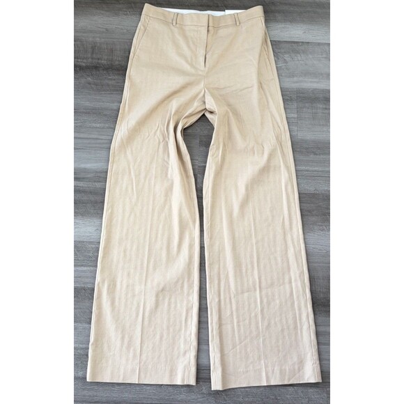 Ann Taylor The Wide Leg High Rise Pants Size 12T 12 Tall Linen Blend NWT - Picture 1 of 7